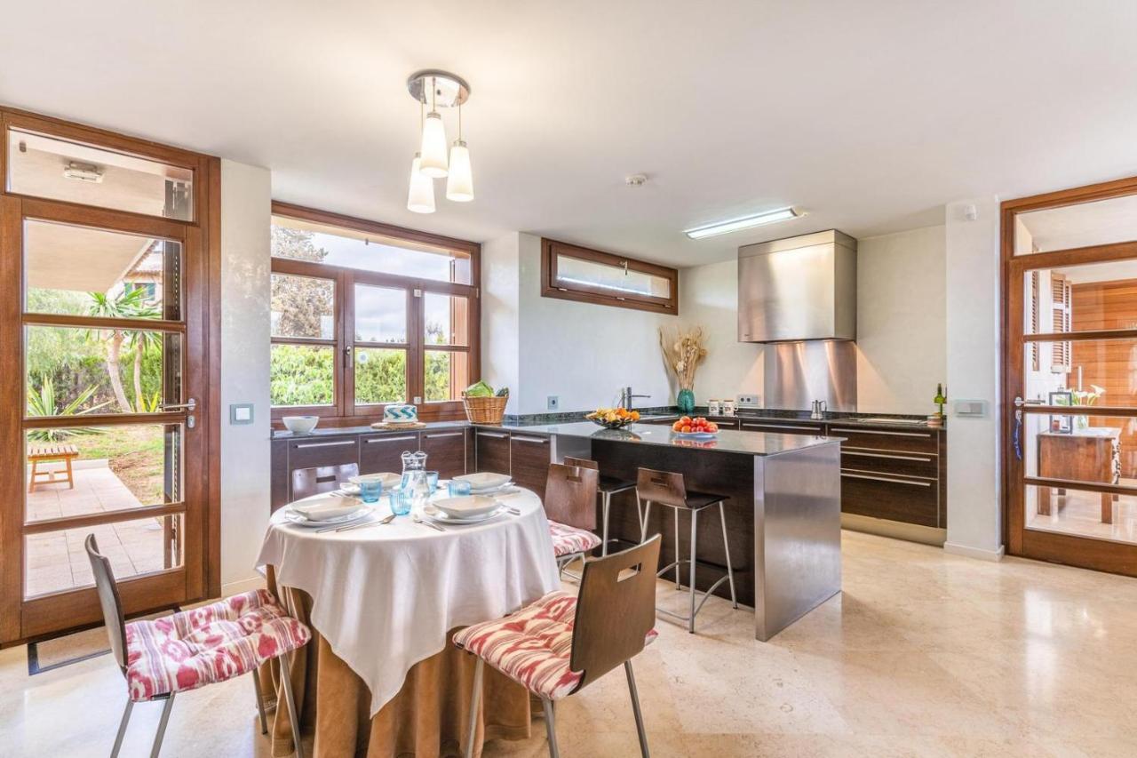 Villa De Lujo Con Piscina, Jacuzzi, Jardin Y Terraza Marratxí Esterno foto