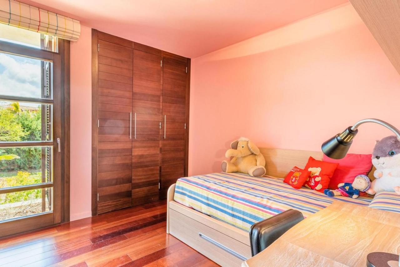 Villa De Lujo Con Piscina, Jacuzzi, Jardin Y Terraza Marratxí Esterno foto