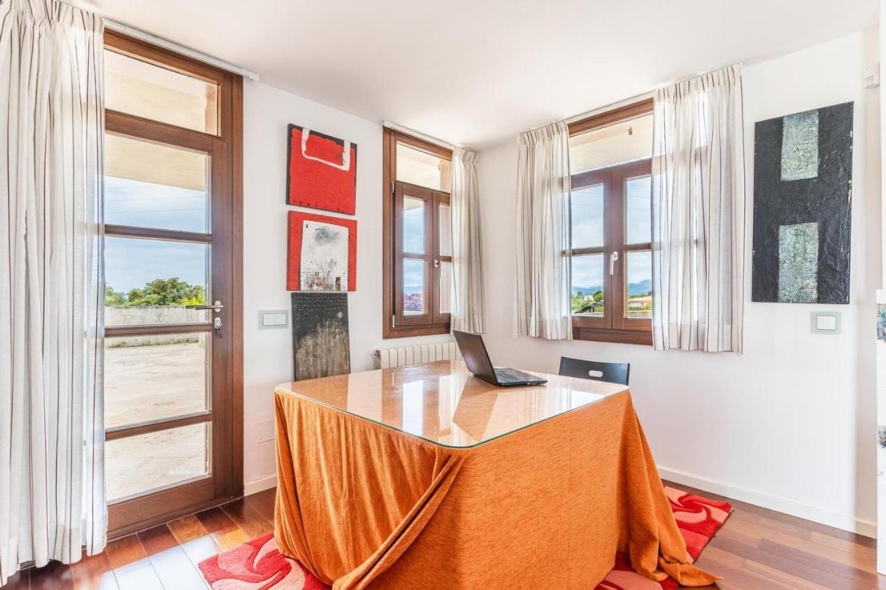 Villa De Lujo Con Piscina, Jacuzzi, Jardin Y Terraza Marratxí Esterno foto