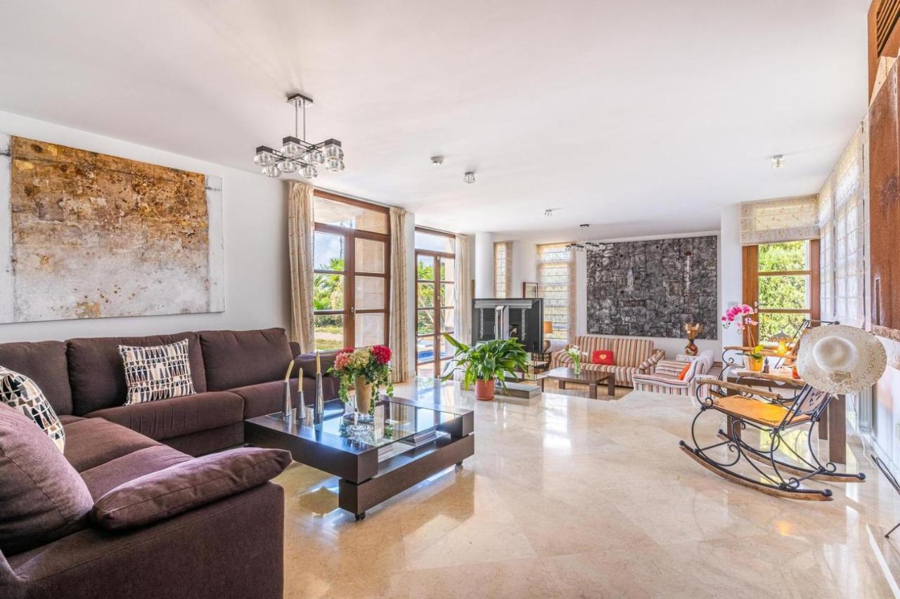 Villa De Lujo Con Piscina, Jacuzzi, Jardin Y Terraza Marratxí Esterno foto
