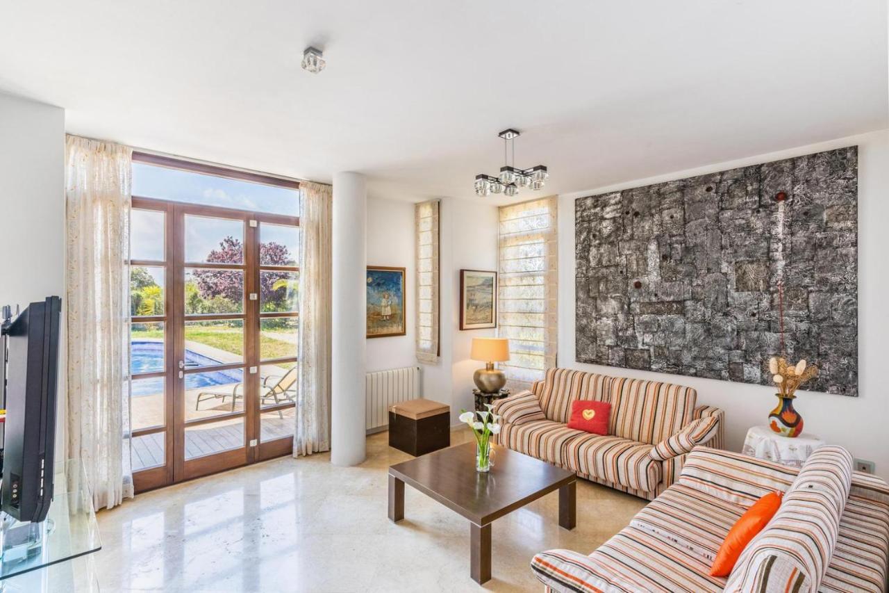 Villa De Lujo Con Piscina, Jacuzzi, Jardin Y Terraza Marratxí Esterno foto