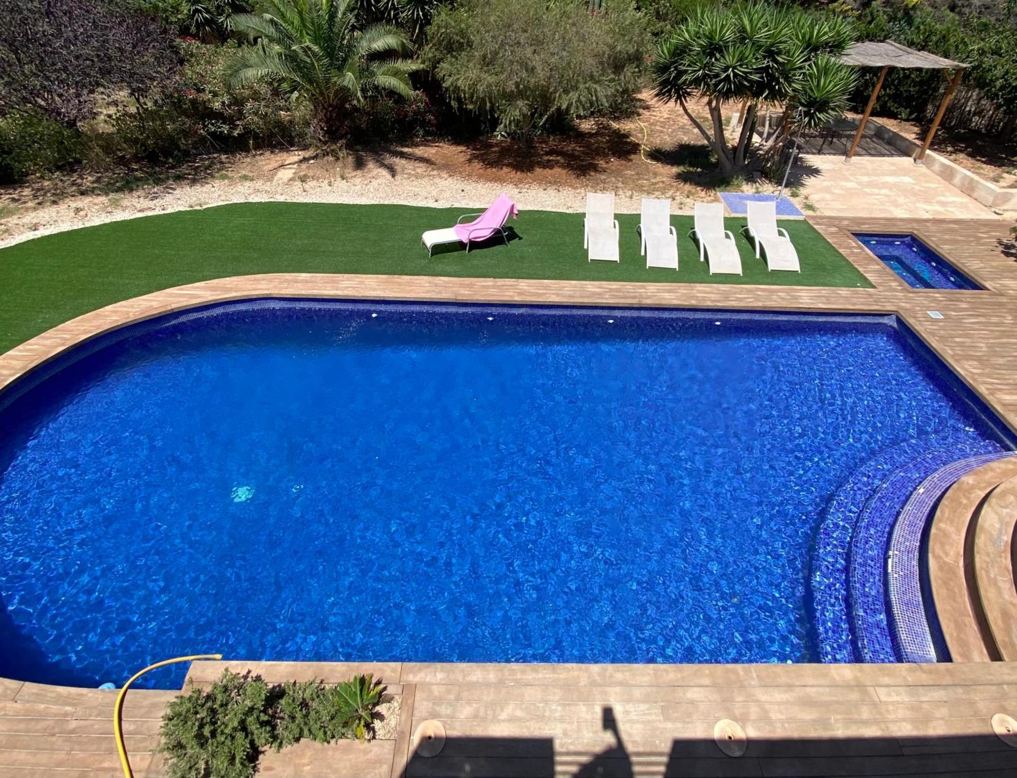 Villa De Lujo Con Piscina, Jacuzzi, Jardin Y Terraza Marratxí Esterno foto